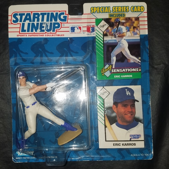 Starting Lineup Eric Karros Baseball 1993 - Picture 1 of 2